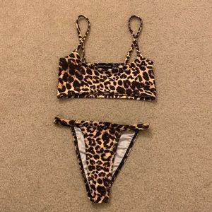 Pretty little thing bikini top and bottom